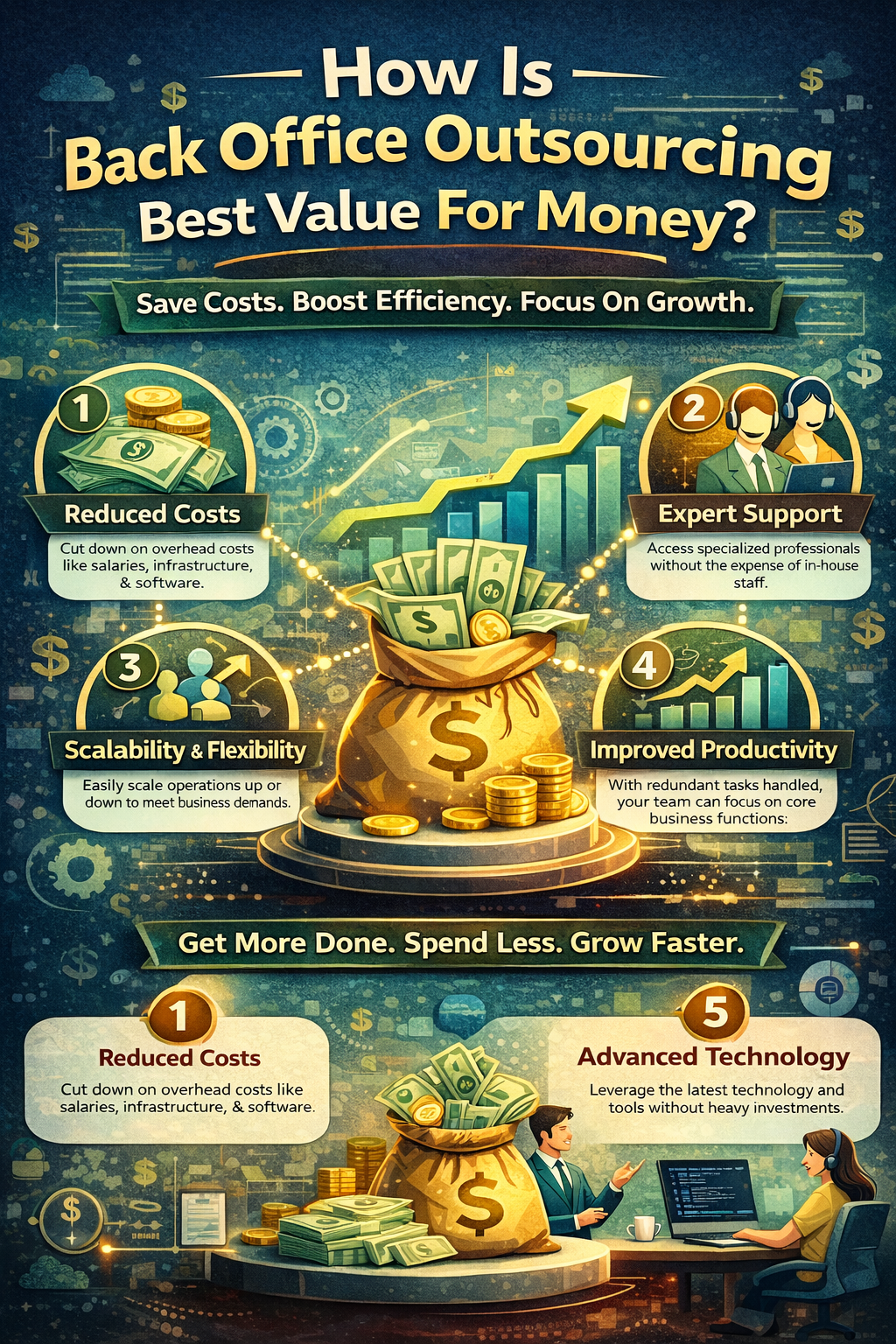 How Is Back Office Outsourcing Best Value For Money?