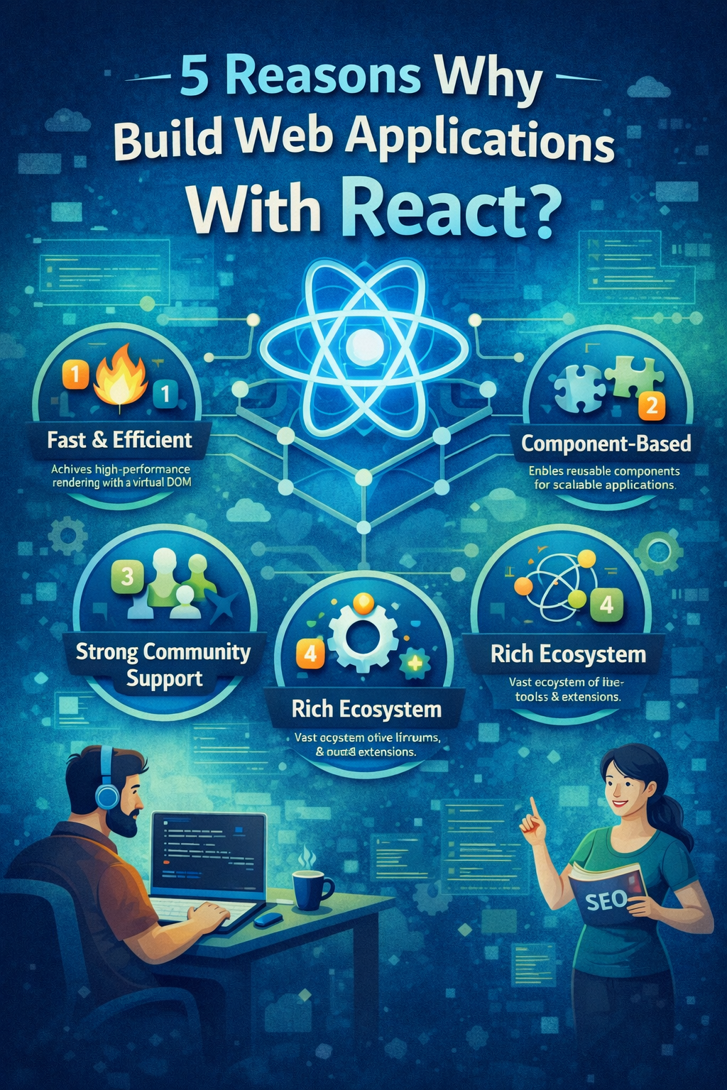 5 Reasons Why Build Web Applications With React?